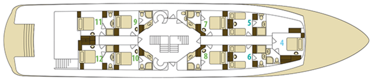 Riviera Travel MV Corona Deck Plans Main Deck.png